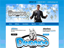 Tablet Screenshot of dandingo.com